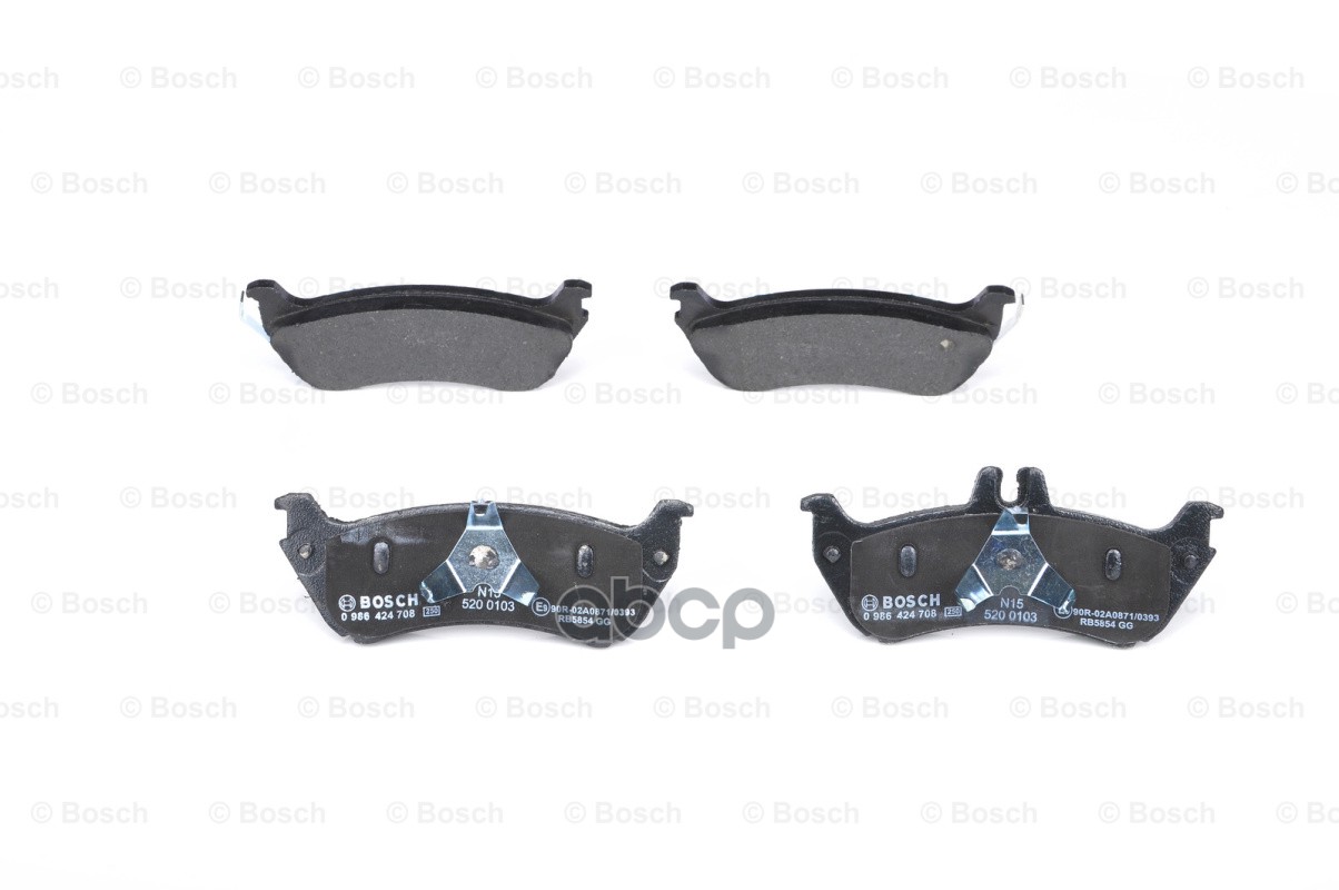 0 986 424 708 698 11=Fdb1608 !Колодки Дисковые З Mb W163 2.3/3.2/2.7Cdi 99> Bosch арт. 0986424708