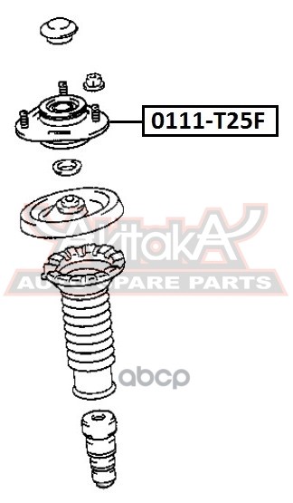 ОПОРА ПЕРЕДНЕГО АМОРТИЗАТОРА