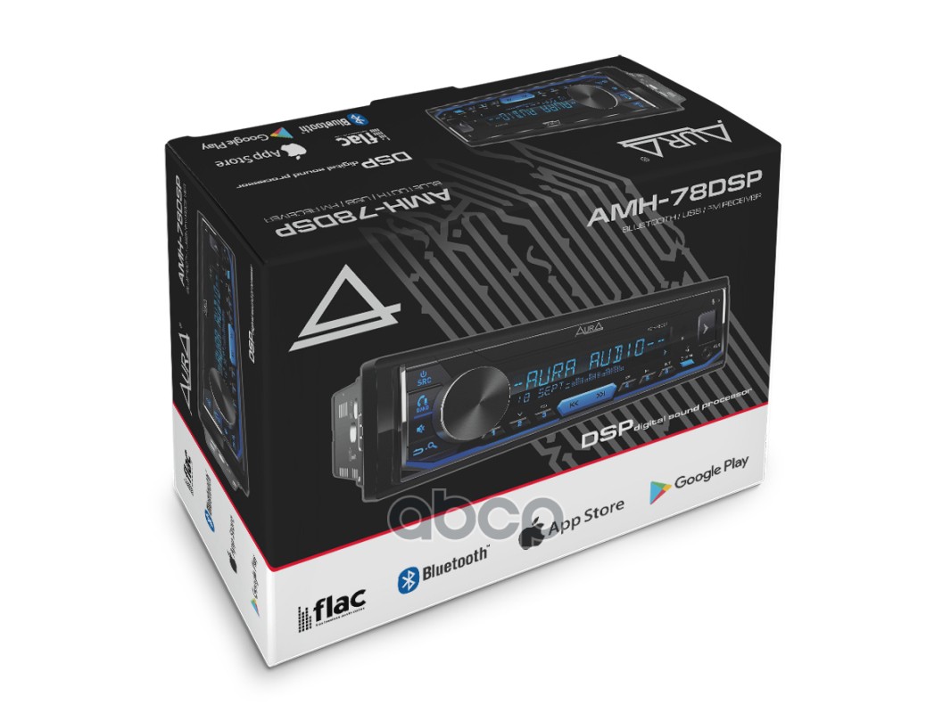 Магнитола автомобильная 1DIN AURA