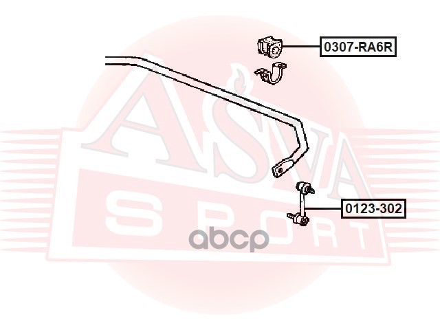 ТЯГА СТАБИЛИЗАТОРА ЗАДНЯЯ