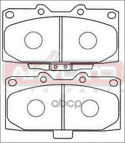 КОЛОДКИ ТОРМОЗНЫЕ ДИСКОВЫЕ ПЕРЕДНИЕ