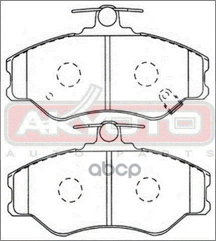 Колодки тормозные дисковые задние HYUNDAI H100