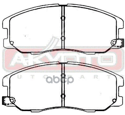 Колодки тормозные дисковые передние