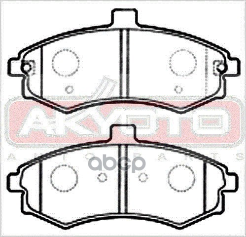 Тормозные дисковые передние колодки