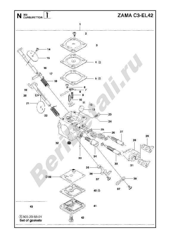 Бензопила STIHL MS-382с шиной 45см