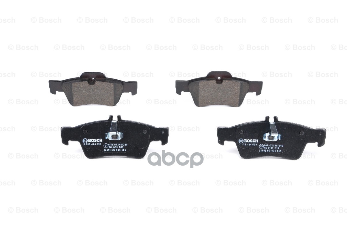 0 986 424 699 991 00 !Колодки Дисковые З Mb W211/S211 2.0-2.7Cdi 02>/Sl R230 5.0/5.5 Amg 01> Bosch арт. 0986424699