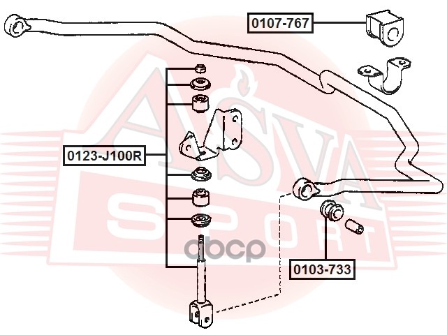 Тяга стабилизатора