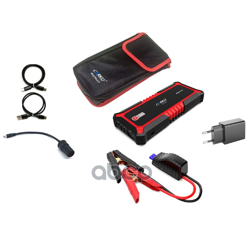 Портативное зарядное устройство CARKU PRO-30, 17000 мАч, запуск авто, заряд ПК и