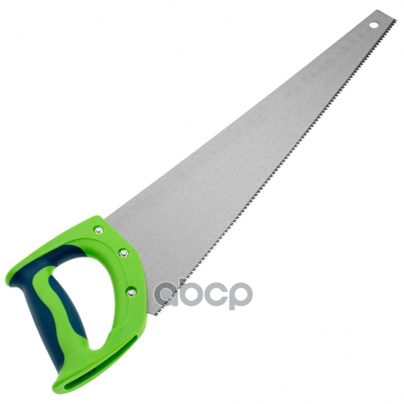 Ножовка по дереву Зубец, 450 мм, 11 TPI, зуб 2D, калёный зуб, 2-х компонентная