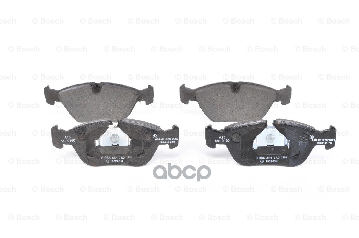 0 986 461 752 446 00=Fdb681=571457B !Колодки Дисковые П Volvo 850/C70/Xc70/S70 2.0-2.5I/Tdi 91> Bosch арт. 0986461752