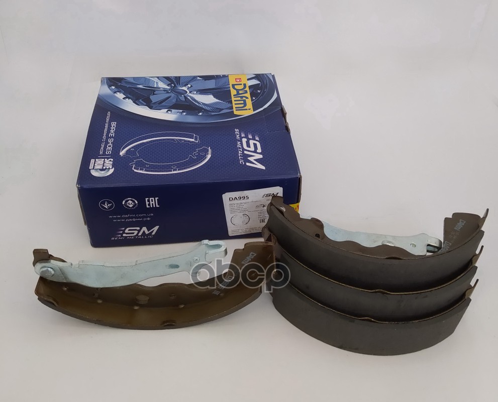 Колодки тормозные барабанные задние