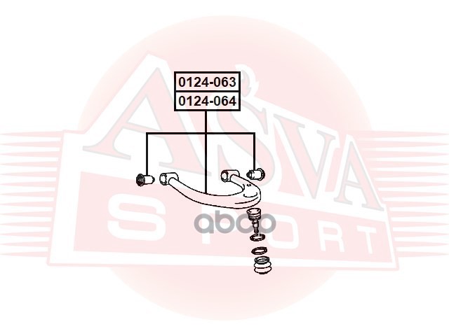 РЫЧАГ ПЕРЕДНИЙ ВЕРХНИЙ ПРАВЫЙ