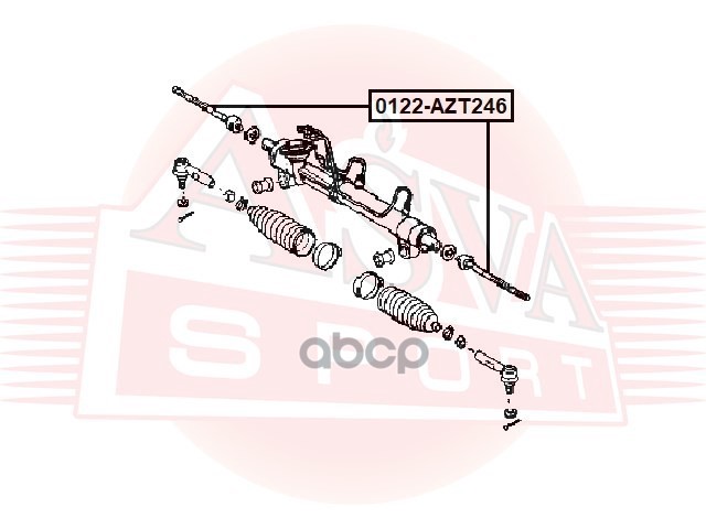 Тяга рулевая