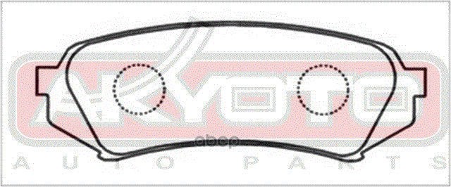 КОЛОДКИ ТОРМОЗНЫЕ ДИСКОВЫЕ ЗАДНИЕ