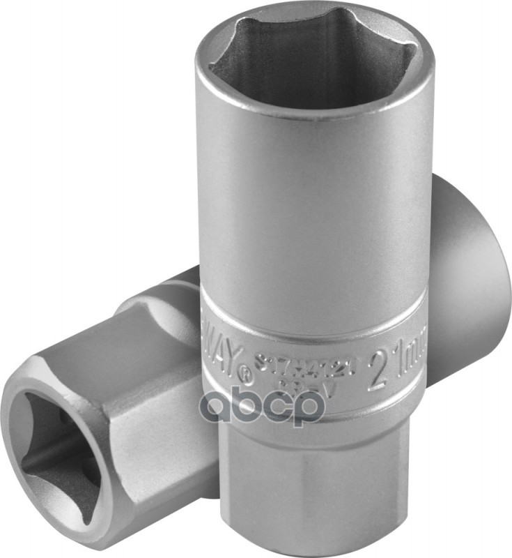 Головка Торцевая! Свечная 1/2''Dr, 21 Мм Jonnesway арт. S17H4121
