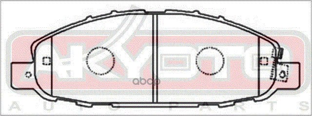 КОЛОДКИ ТОРМОЗНЫЕ ДИСКОВЫЕ ПЕРЕДНИЕ