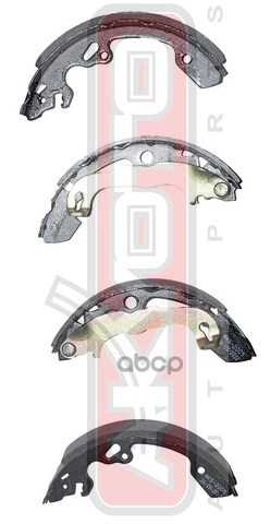 КОЛОДКИ ТОРМОЗНЫЕ БАРАБАННЫЕ ЗАДНИЕ