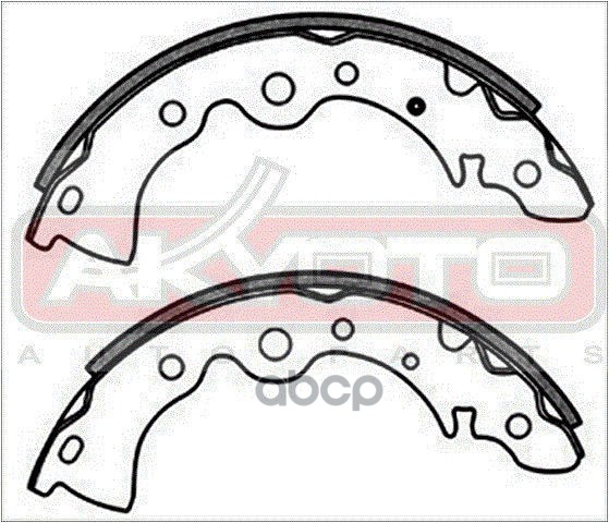 Колодки тормозные барабанные задние NISSAN PRIMERA P11 1996-2001,/ P10,Bluebird 10-14