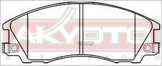 КОЛОДКИ ТОРМОЗНЫЕ ДИСКОВЫЕ ПЕРЕДНИЕ