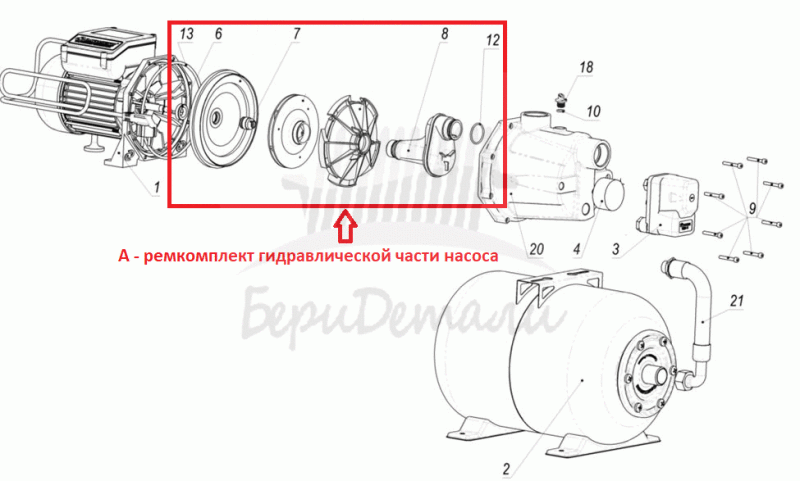 Схема подключения джилекс джамбо 70 50