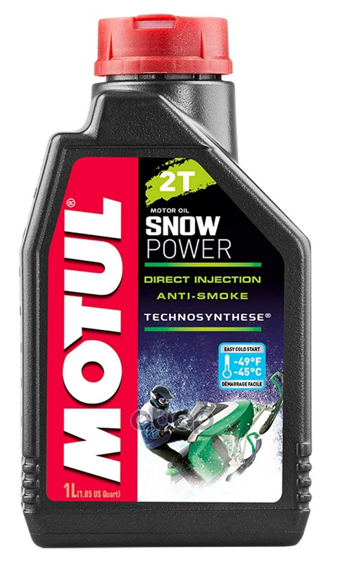 Motul Snowpower 2T 1Л. /Technosynthese®/ (Для 2Т Снегоходов) (Масло Моторн.) MOTUL арт. 105887