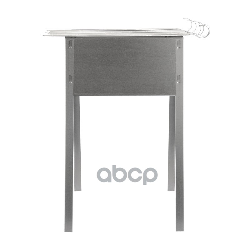 Мангал СОКОЛ ПОХОДНЫЙ  с 6 шампурами 350*250*350мм в коробке СОКОЛ