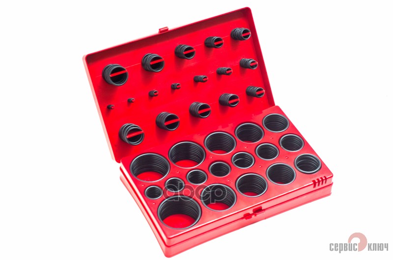 Набор уплотнительных колец 379 пр. Сервис Ключ 73419