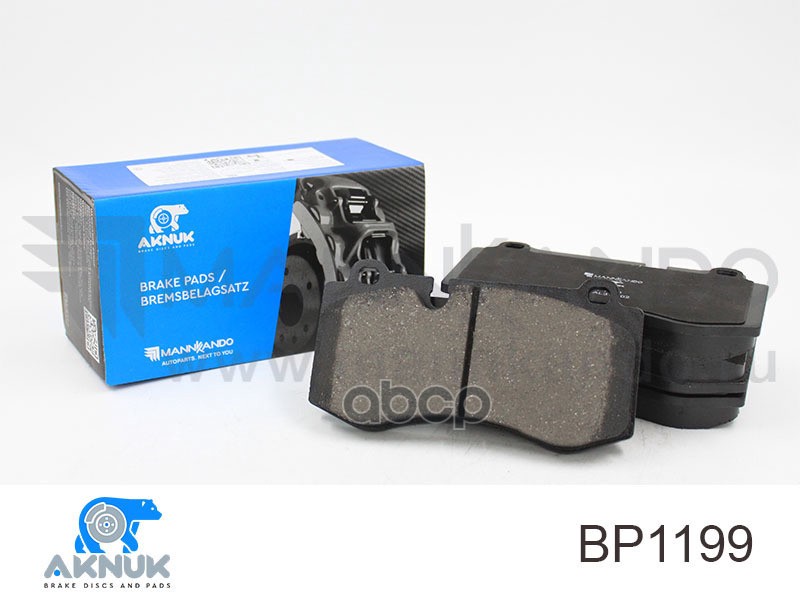 Колодки тормозные дисковые передние AKNUK MERCEDES-BENZ CLS (C219), 10/04 -/ E-C