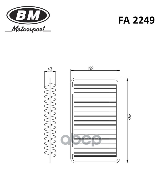 фильтр воздушный Toyota Camry 2.4 VVT-i/3.0i V6 24V 01>,Lexus RX300 03>