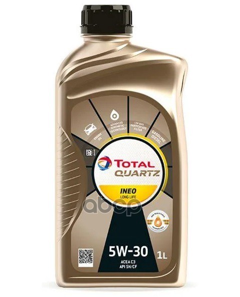 TotalEnergies Total Quartz Ineo Long Life 5W30 C3 1Л. Синтетика (Масло Моторное)