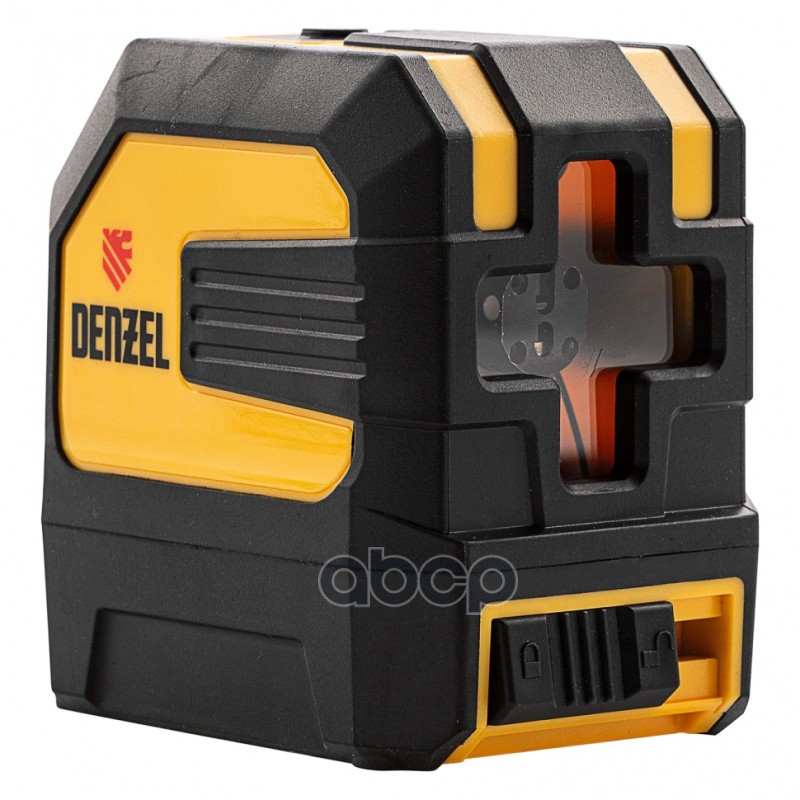 Нивелир лазерный (3 AA/R6,LR6,FR6) 20м 2 плоскости 2 луча DENZEL