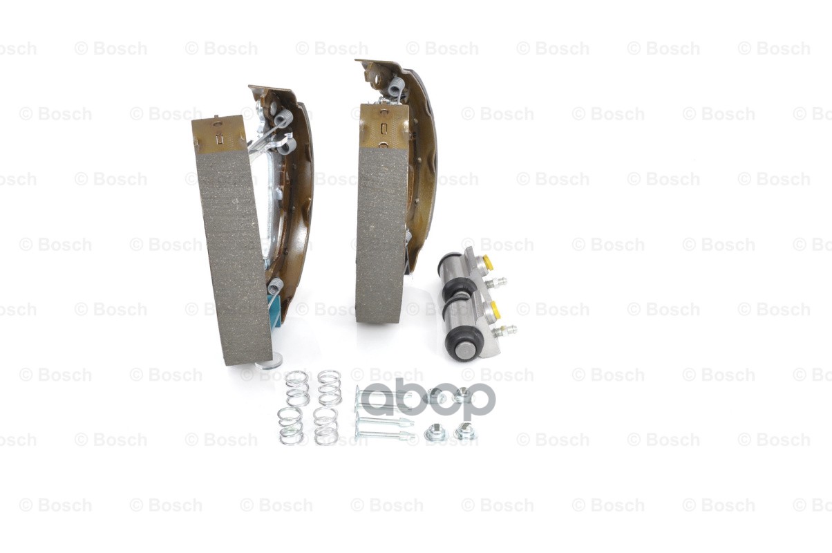 Комплект колодок барабанных  с тормозным цилиндром