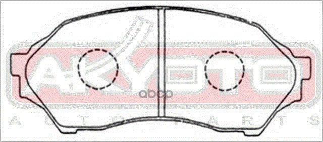 КОЛОДКИ ТОРМОЗНЫЕ ДИСКОВЫЕ ПЕРЕДНИЕ