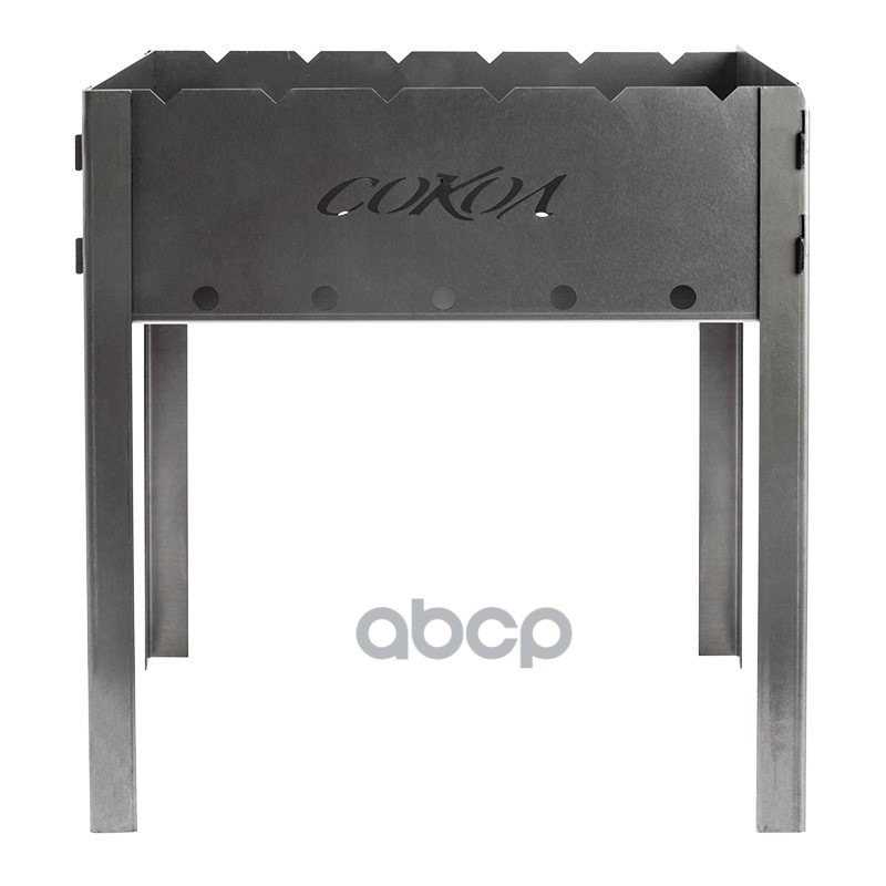 Мангал СОКОЛ 42 разборный сталь 1,5мм  в коробке СОКОЛ