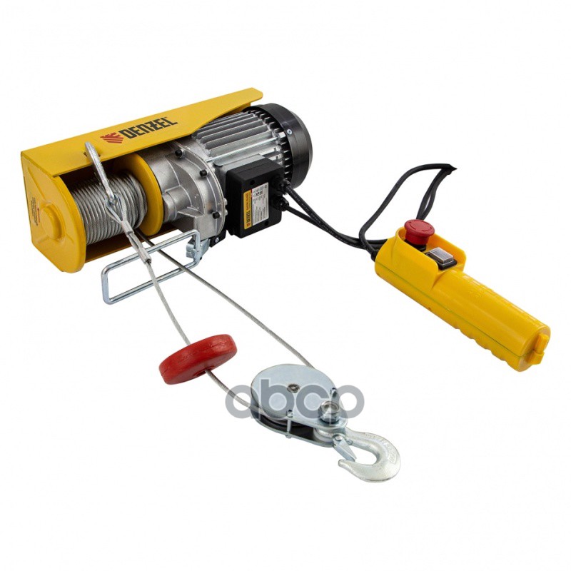 Тельфер электрический TF-800, 0,8 т, 1300 Вт, высота 12 м, 8 м/мин
