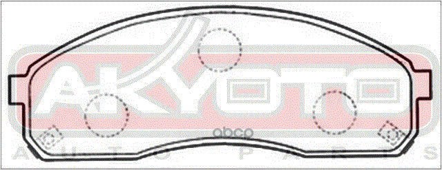 КОЛОДКИ ТОРМОЗНЫЕ ДИСКОВЫЕ ПЕРЕДНИЕ