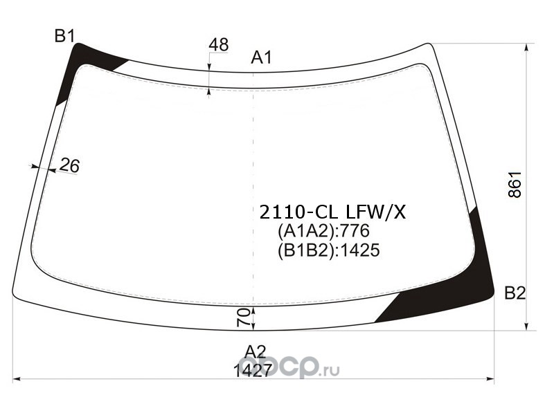 Подходит ли лобовое стекло от ваз 2110 на приору