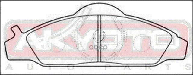 КОЛОДКИ ТОРМОЗНЫЕ ДИСКОВЫЕ ПЕРЕДНИЕ