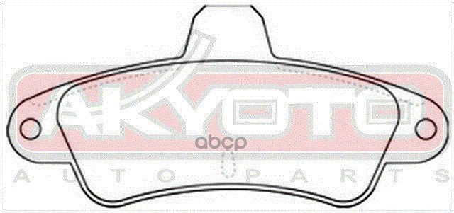 КОЛОДКИ ТОРМОЗНЫЕ ДИСКОВЫЕ ПЕРЕДНИЕ