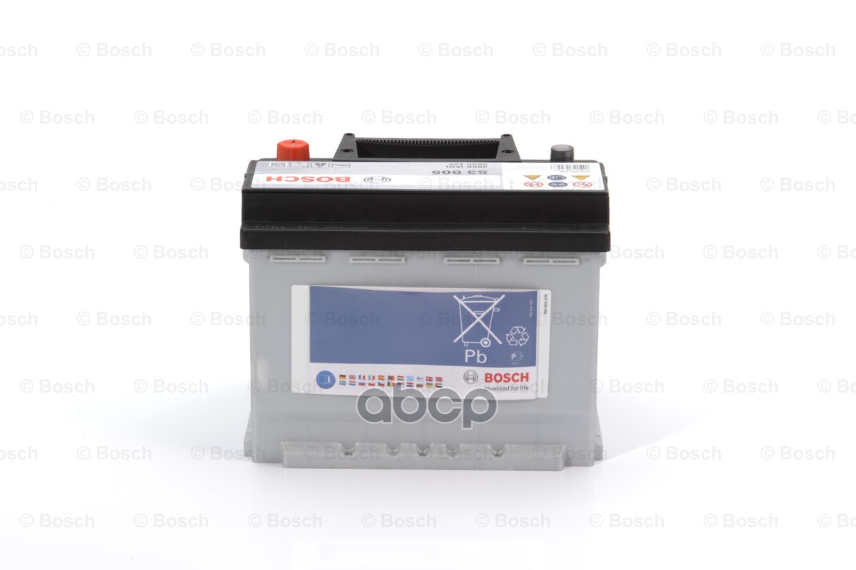 Аккумулятор BOSCH 480A Обратная полярность 56 А/ч 242x175x190