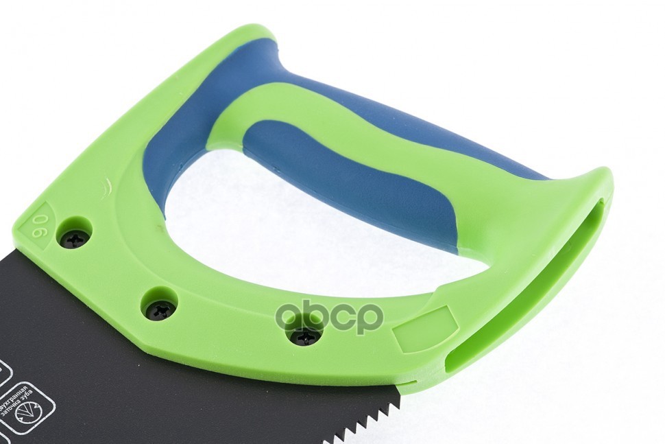 Ножовка по дереву Зубец, 450 мм, 7-8 TPI, зуб 2D, кал.зуб, защ. покр., 2-х ком