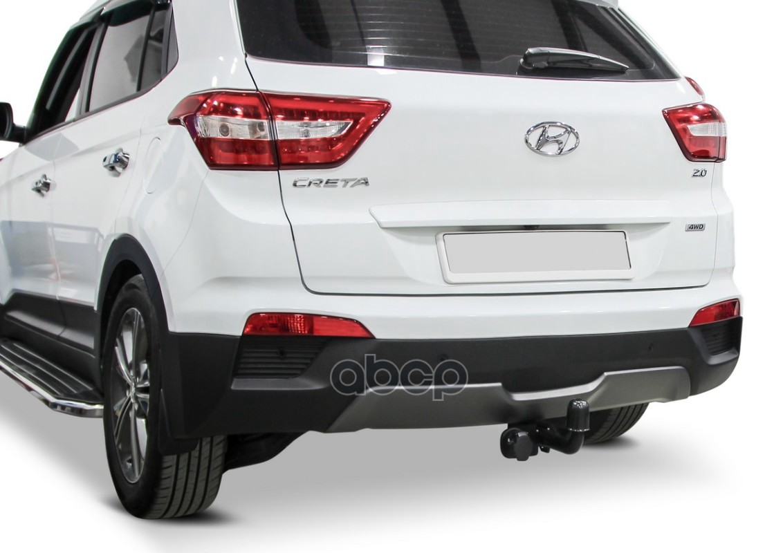 Фаркоп Hyundai Creta 2016-2021, 2021-2022, Solaris HC 2024- крепление шара на дв