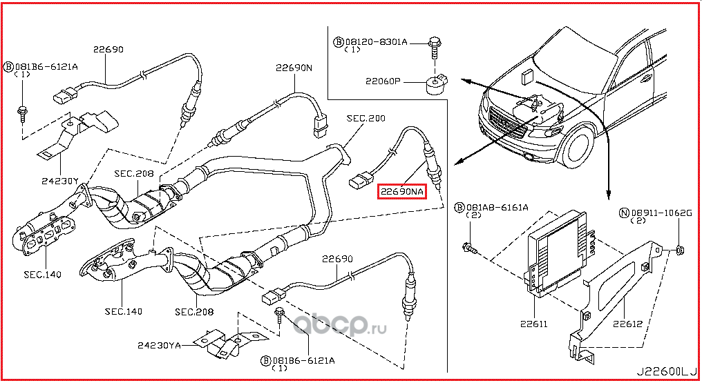 Схема проводки infiniti fx35 s50