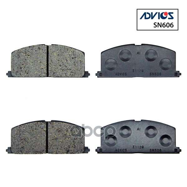 Дисковые тормозные колодки ADVICS 04465-10040 / 04465-12010 / 04465-12030 / 04465-12040 / 04465-12070 / 04465-12090 / 04465-12140 / 04465-12240 / 04465-12250 / 04465-12490 / 04465-12510 / 04465-12550 / 04465-13010 / 04465-16020 / 04465-16030 / 04465-16031