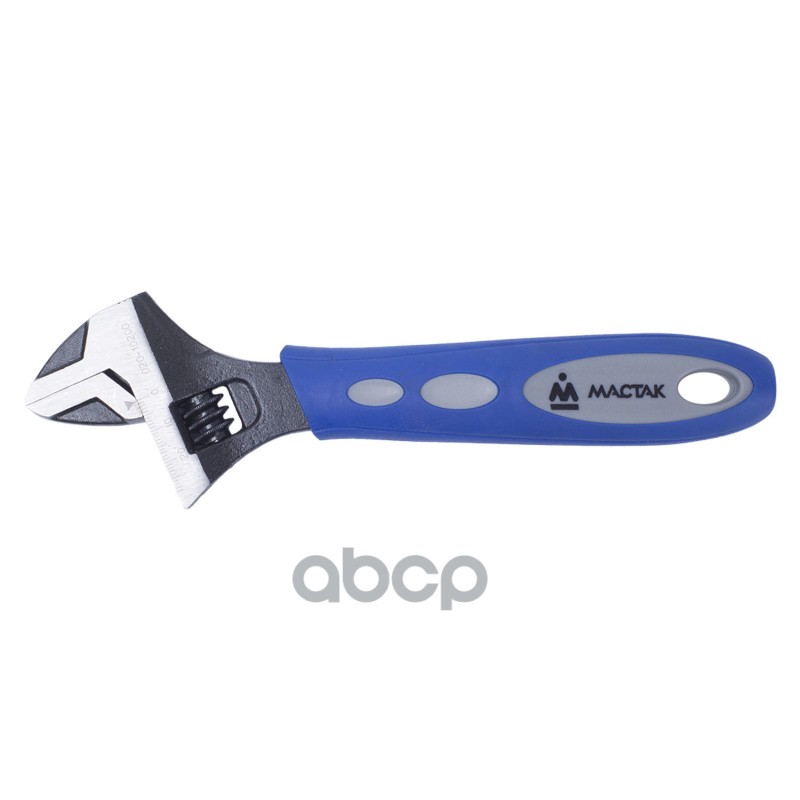 Ключ разводной 200 мм, эргономичная ручка, держатель