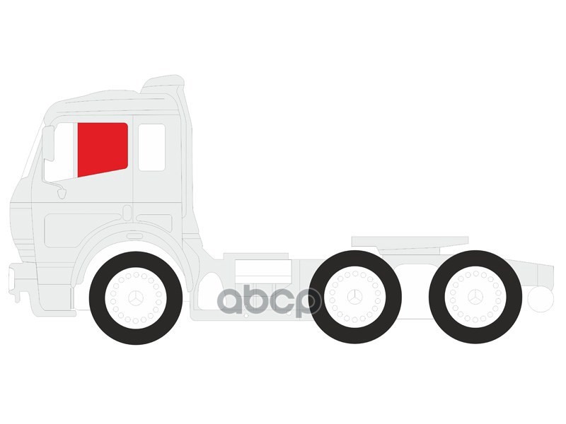 Стекло боковое опускное (Спереди/ Слева/ Цвет зеленый) Hino Ranger 86-98 XYG арт. Y630 FD/LH