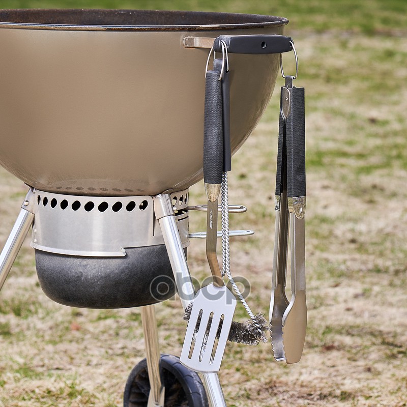 СОКОЛ Набор щипцы, щетка и лопатка для барбекю и гриля Комфорт 62-0048