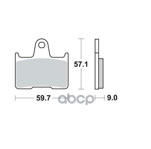 Торм.колодки дисковые MCB729SH TRW арт. MCB729SH