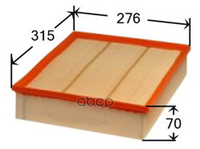 Фильтр воздушный MERCEDES-BENZ (DAIMLER AG) Sprinter I (901/902/903/904), V-Klasse (638/2), Vito I (