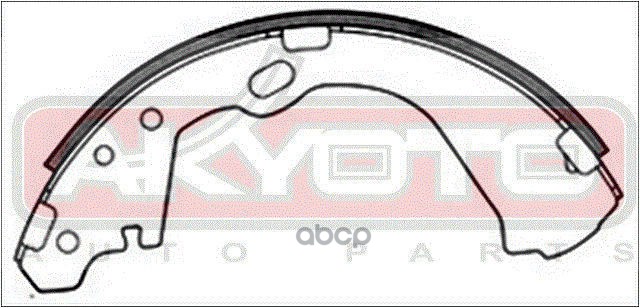 Колодки тормозные барабанные задние NISSAN Serena C24 1999-2004